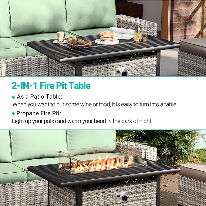 13-Piece Outdoor Patio Furniture Set - Image 5