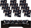 12Pcs Stretch Patio Cushion Covers, Outdoor Couch Covers Replacement, Outdoor by BIETYONE