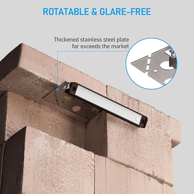 LEONLITE 7 Inch LED Hardscape Lighting, Update Retaining Wall Lights, LED - Image 8