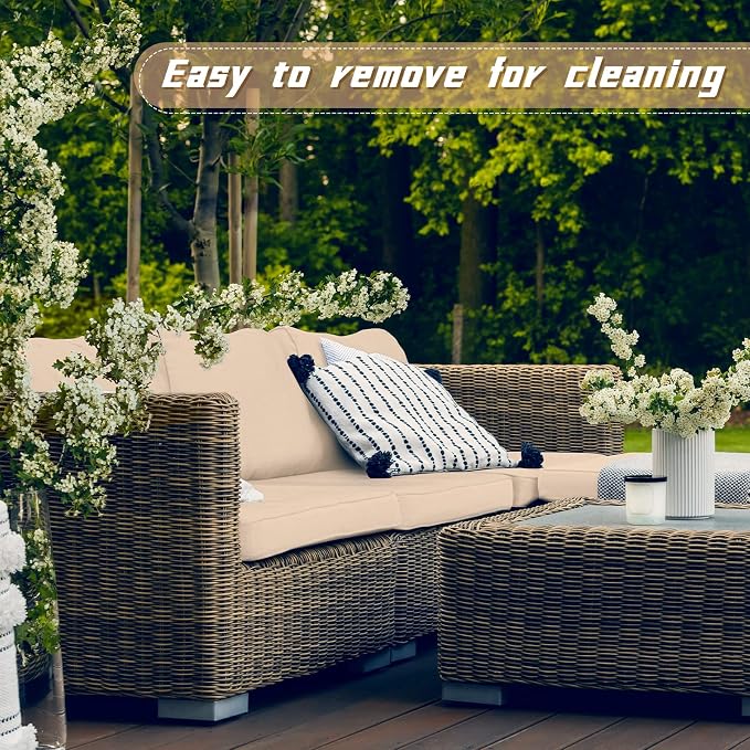 Patelai 11 Pcs Waterproof Patio Cushion Covers - Image 6