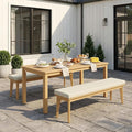 Wisteria Lane 3 Pieces Acacia Patio Dining Set by WisteriaLane