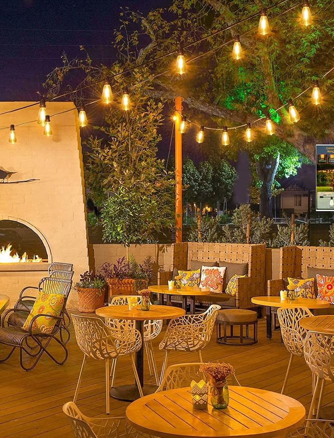 50FT Outdoor String Lights, Patio Lights - Image 5