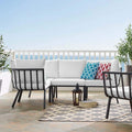 Modway Riverside Outdoor Patio Conversation Set by Modway