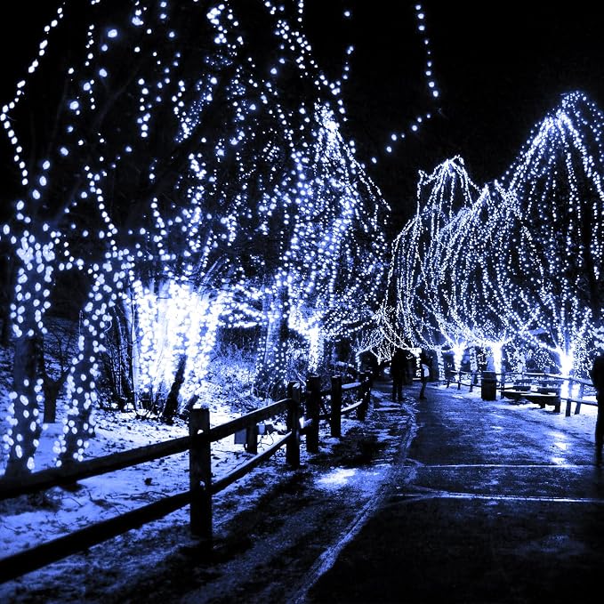 Solar String Lights for Outside, 72Ft 200 LED Solar Fairy Lights - Image 4