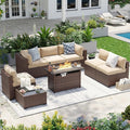 Aoxun Patio Furniture Sets, 8-Piece Outdoor Patio Furniture by Aoxun
