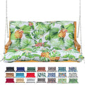 Porch Swing Cushion with Backrest, Waterproof Bench Cushion by NANGELRN