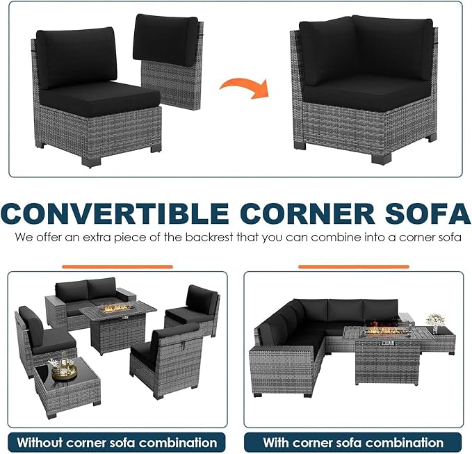 7 Piece Patio Furniture Set - Image 5