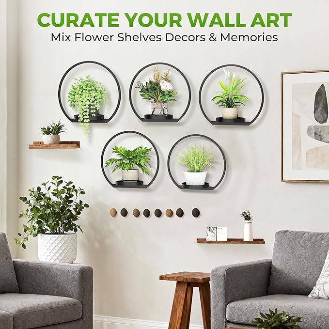 Wall Planters for Indoor Plants, Plant Frames Wall Decor Living Room Plant - Image 7