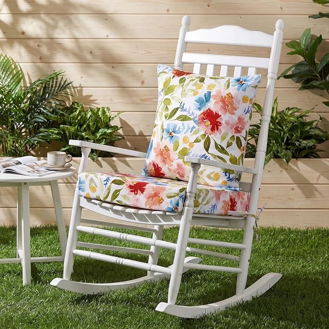 Hoteam 4 Set Outdoor Chair Patio Cushions 20 x 20 Inch Deep Seat Waterproof - Image 7
