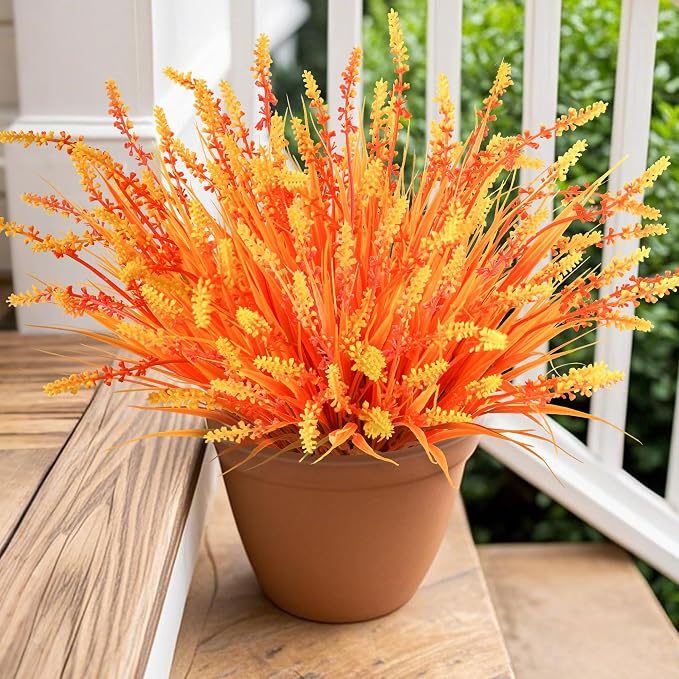 Artificial Fall Fake Outdoor Plants Flowers - Image 6