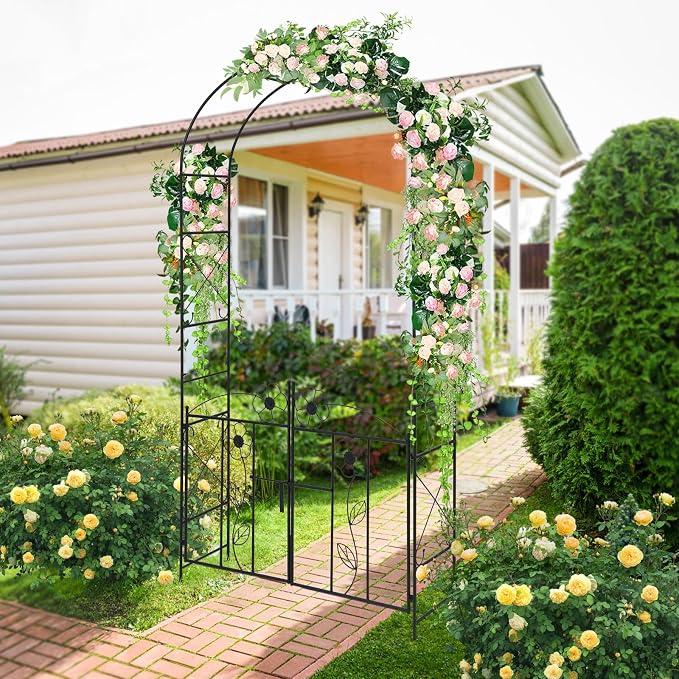 Moccha Garden Arbor, Outdoor Archway Pergola - Image 3