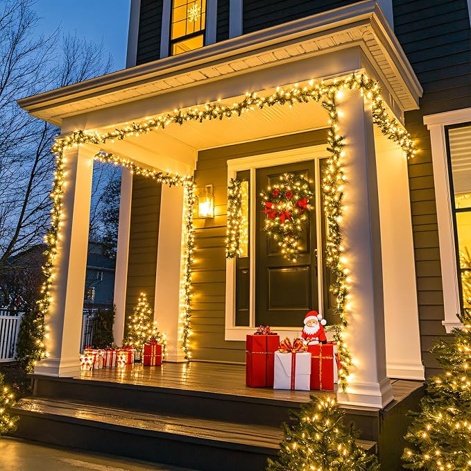 JMEXSUSS Warm White Christmas Lights - Image 2