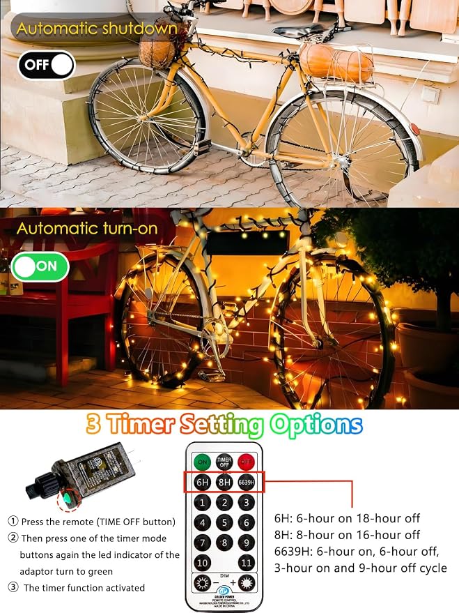1000 LED 330 FT Color Changing Christmas Lights - Image 5