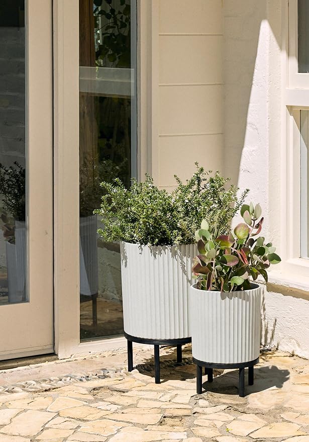 Veradek Demi Series Round Planter w/Stand - Image 4