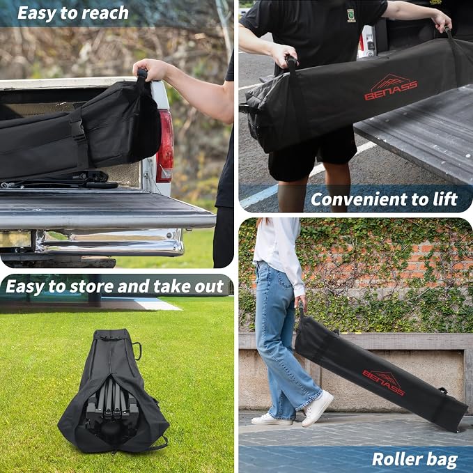 8x8 Pop Up Canopy, Easy Up Canopy Tent, Heavy Duty Tents - Image 7