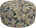 LVTXIII Outdoor Inflatable Ottoman, Fade-Resistant Round Footrest Stool D31”x by LVTXIII