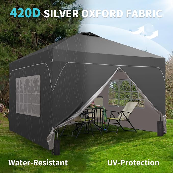 GDY 8x8FT Pop Up Canopy Tent - Image 7