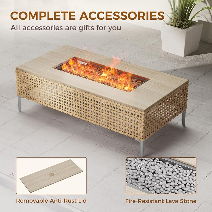 Grand patio 9-Piece Patio Furniture Set - Image 7