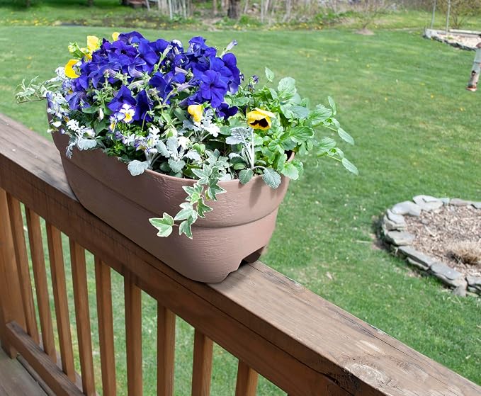 EMSCO Group Bloomers Railing Planter - Image 2