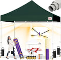 Tradesparker 10x10 Pop Up Canopy Tent, Commercial Movable Canopy by CommercialPopupCanopyRevolutionaryLightcurtainiSystem