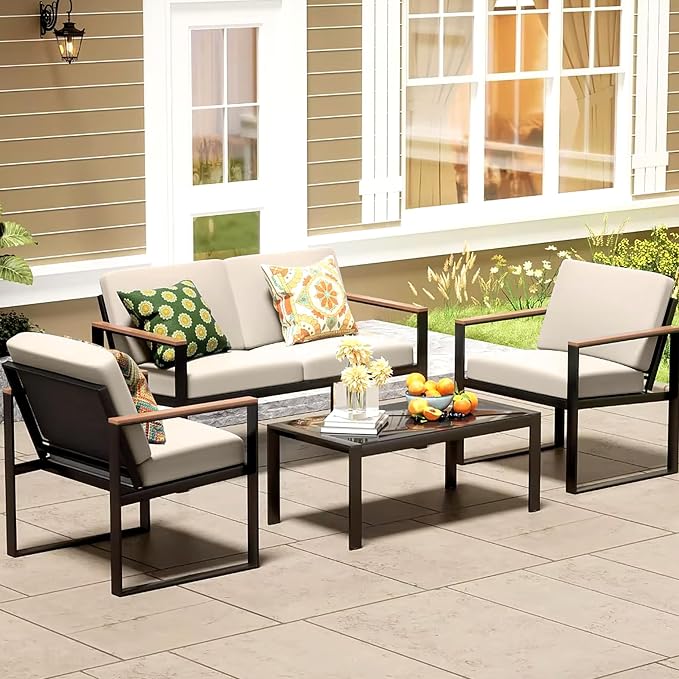 12Pcs Patio Cushion Covers, Outdoor Cushions Covers, Stretch Cushion Covers - Image 6