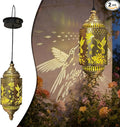 Hummingbird Solar Lantern Outdoor Garden Decor Solar Lights Outdoor Waterproof by JOLUSIA