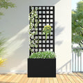 FENCY Metal Planter Box with Trellis, Planter Trellis by FENCY