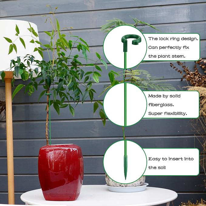 Invisible Plant Sticks 17 inch &11 inch SupKing 16Pcs Orchid Stakes - Image 4