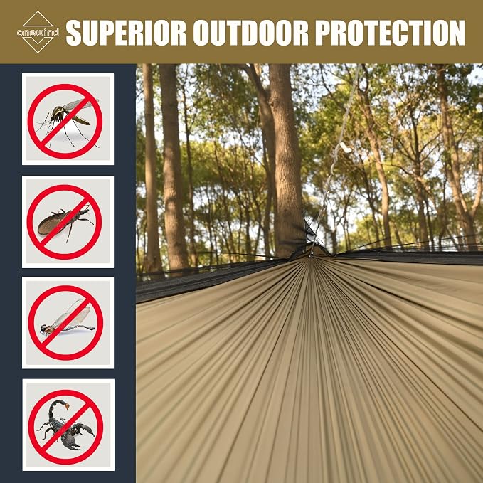 Onewind 12Ft Camping Hammock - Image 5