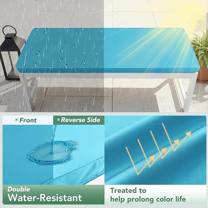 Outdoor Bench Cushion: Waterproof and Fade Resistant Patio Furniture Cushions - Image 3
