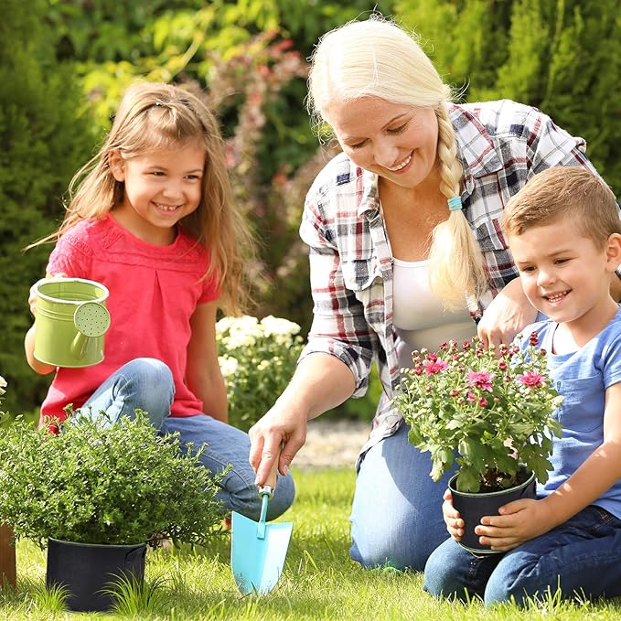 Delxo 10-Pack 7 Gallon Grow Bags Heavy Duty Aeration Fabric Pots Thickened - Image 6
