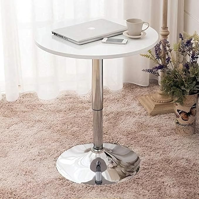 ARTETHYS Bar Table Adjustable Height Swivel 360 Degrees Round Tall Cpunter by ARTETHYS