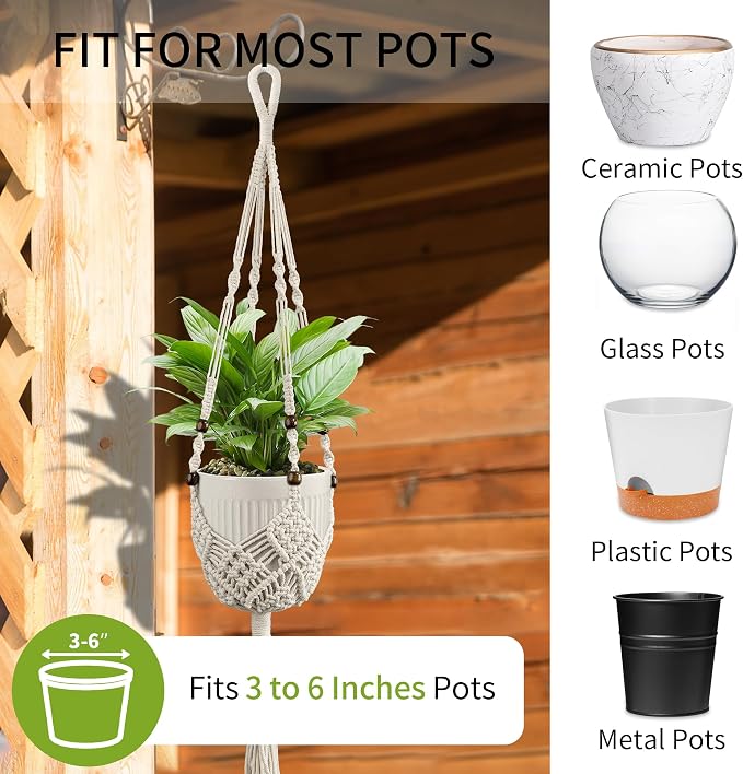 Macrame Plant Hanger - Image 3