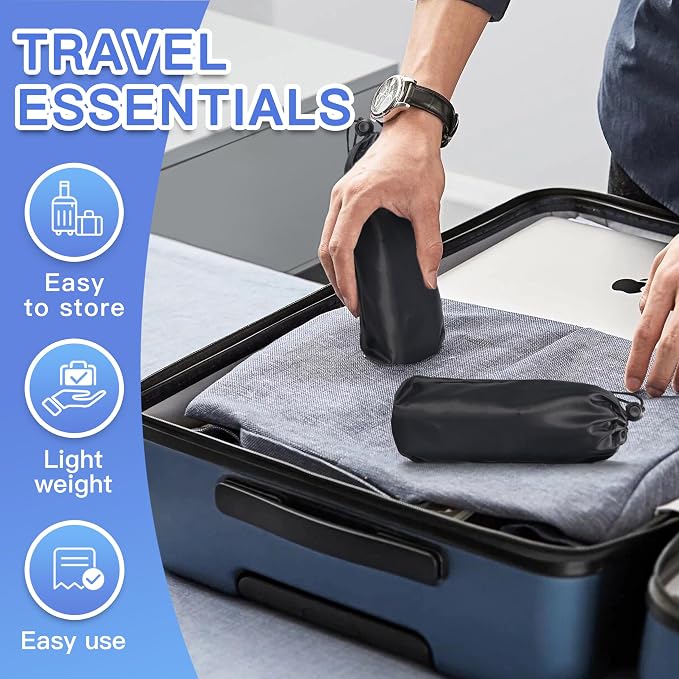2-Pack Airplane Travel Footrest Hammock - Image 6