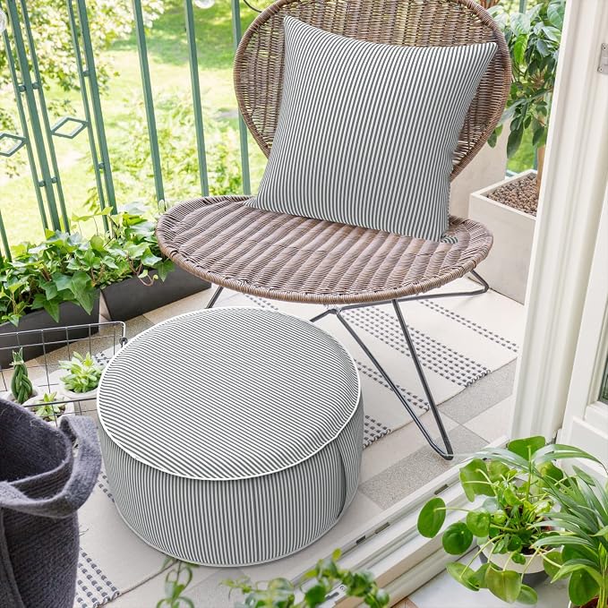 Inflatable Ottoman Stool D21 xH9 - Image 3