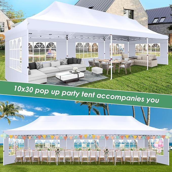 COBIZI Canopy Tent 10x30 Pop Up Canopy - Image 7