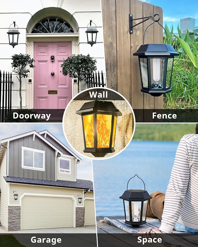 Solar Lanterns Outdoor Waterproof, Hanging Solar Lights - Image 7