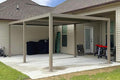 PURPLE LEAF Louvered Pergola 12' × 20' Outdoor Hardtop Gazebo Adjustable by PURPLELEAF