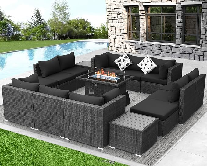 NICESOUL 15 Piece Outdoor Sectional - Image 2