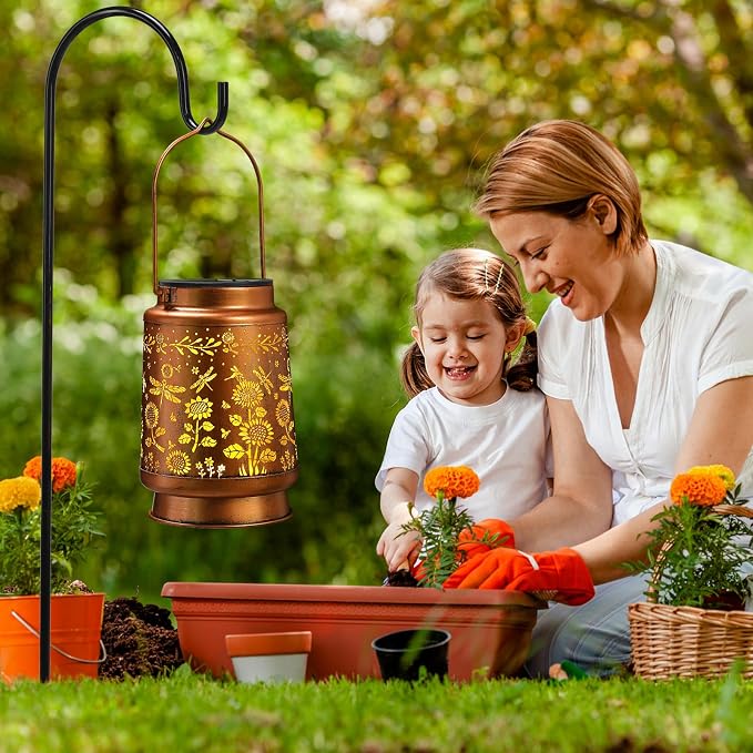 Solar Lanterns Outdoor Waterproof Garden Decor Christmas Gifts - Image 7