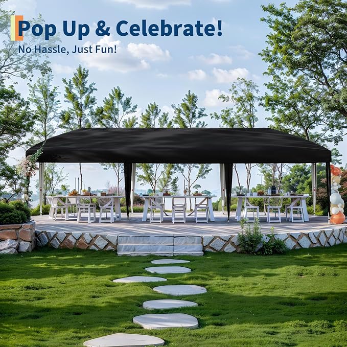10x30 Pop Up Canopy with 8 Sidewalls - Image 5