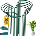 TCBWFY 10 Pack Garden Plant Support Stakes, Plant Supports by TCBWFY