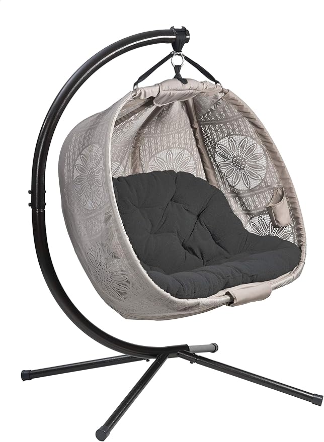FlowerHouse Hanging Pumpkin Patio Chair - Image 3