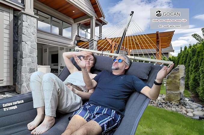 Quilted Fabric Double Hammock Won't flip - Image 4
