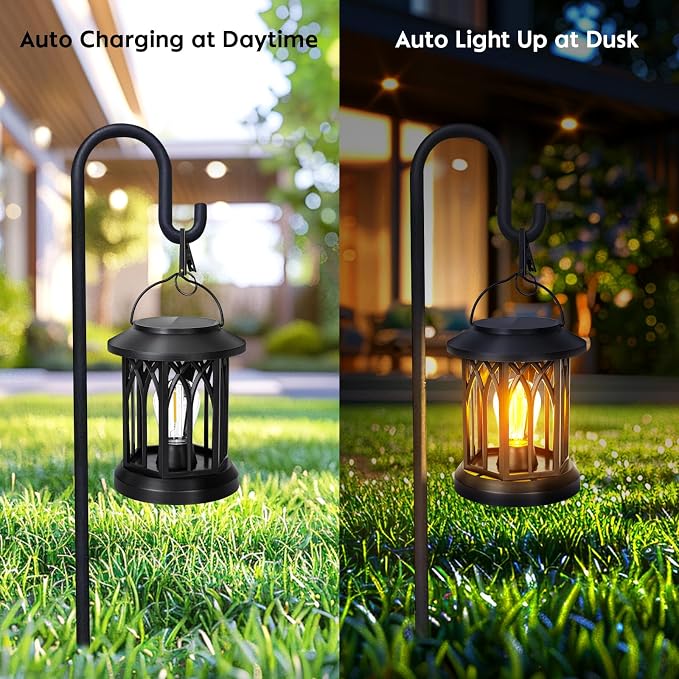 Hanging Solar Lanterns Outdoor Waterproof - Image 3