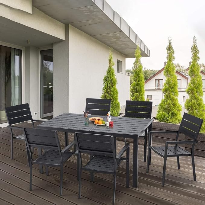 AECOJOY 7 Piece Outdoor Dining Set - Image 6