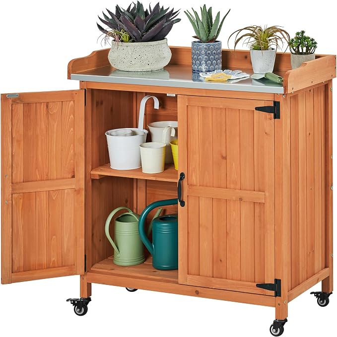 Yaheetech Garden Potting Bench Table by Yaheetech