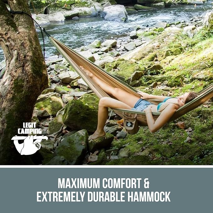 Legit 2 Person Camping Hammock - Image 2
