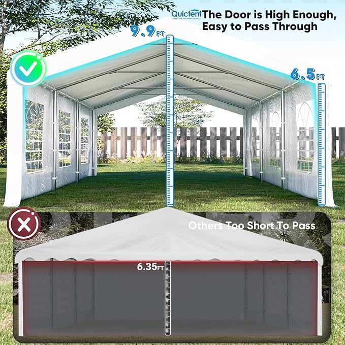 Quictent 16x20 Heavy Duty Party Tent Outdoor Canopy Tent - Image 6