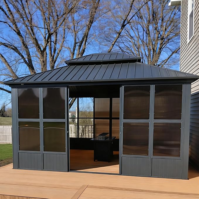 PURPLE LEAF 10' X 13' Outdoor Solarium - Image 2
